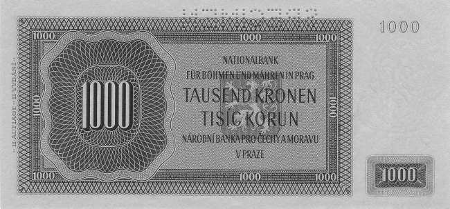1000 Kronen 1942